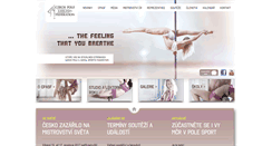 Desktop Screenshot of czechpoledance.com
